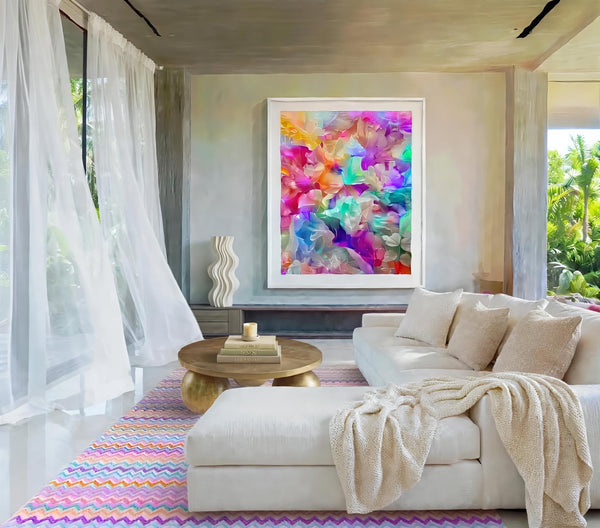 "The Florals" Pastel Composites Nos. 1-2-3-4-5