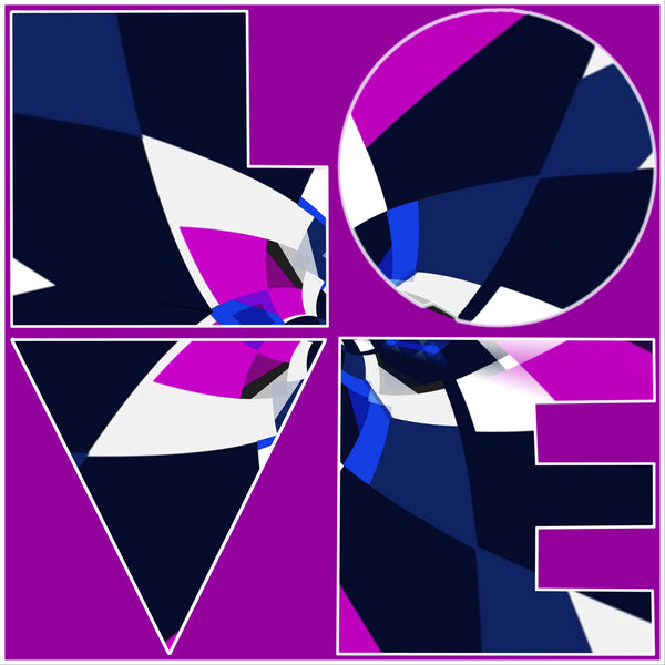 Ode to Robert Indiana: LOVE 2021 Versions 1 +  2