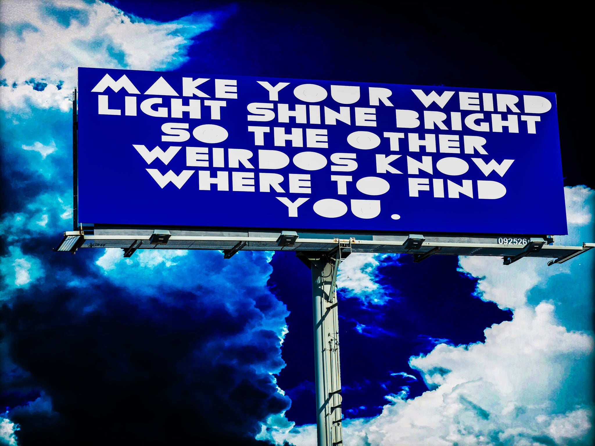 The Billboard Project: Make Your Weird Light Shine – Joanie