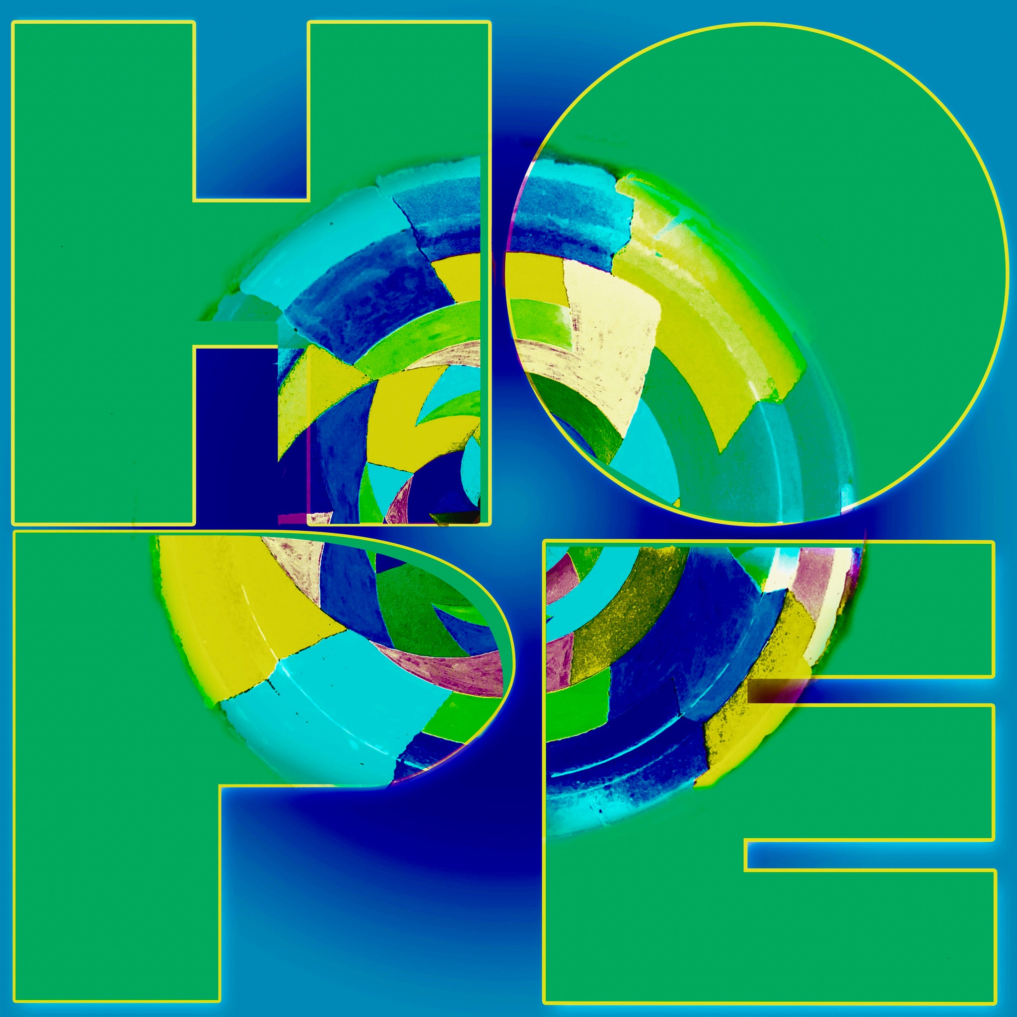 Ode to Robert Indiana: Hope Versions 1-2-3
