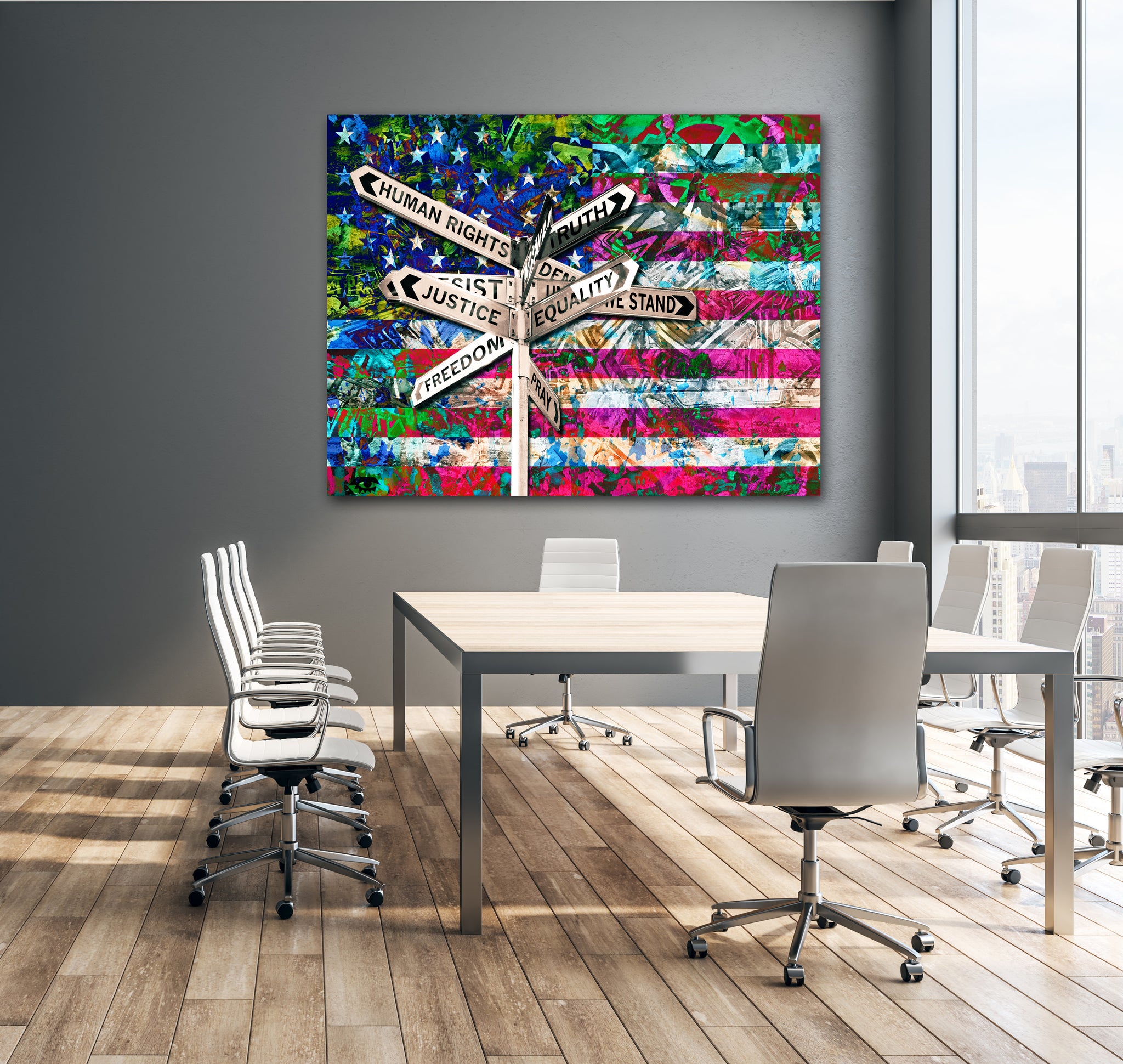 Justice + Equality: Plexi – Joanie Landau Designs