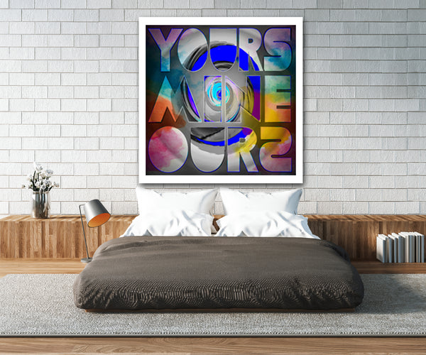 Ode to Robert Indiana: Yours, Mine and Ours Version 1 + 2