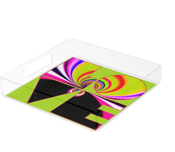 POP Trays: Love Neon Pink, Turquoise, Green