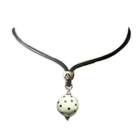 Starry Night Leather Necklace